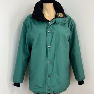 Vintage Kanuk Size 1 Small / Med Green Zip Winter Snow Ski Lined Jacket Coat